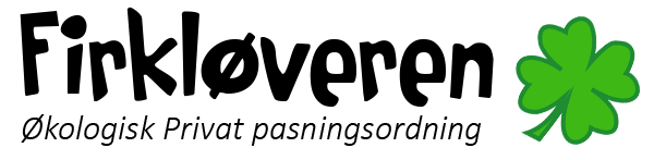 Privatpasningsordning Firkløveren Logo
